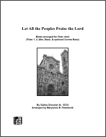 Let All the Peoples Praise cover